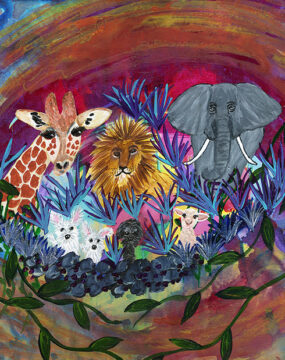 The Greeters (Original Painting)