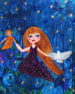 Dance With the Son and Spirit (Original Painting)