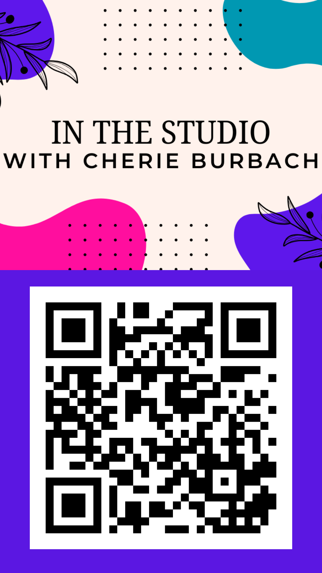 Join me in the studio